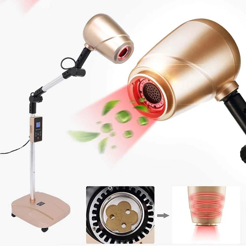 Moxibustion Floor Stand Lamp Red LED Light Device Home Body Personal Care Massager For Daily Relaxation Use