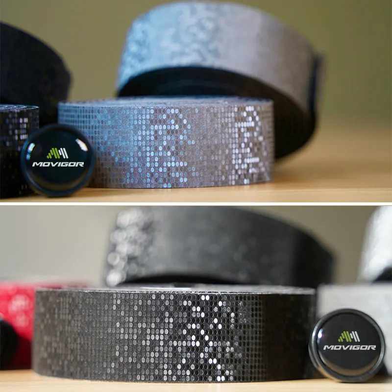 1 Pair Bicycle Handlebar Tape Grips Anti-Slip Shock Road Cork EVA Bar Tape + 2 Bar Plugs Bike Handle Grip Tape Cycling Handlebar