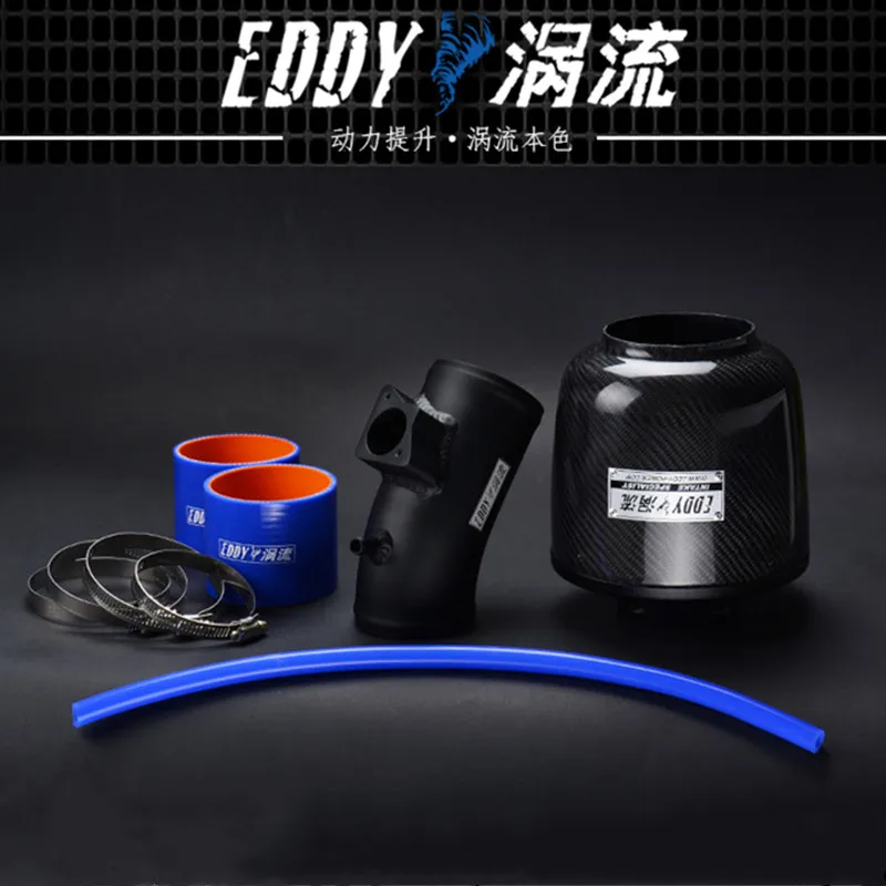 EDDY Intake System Air Intake Pipe & Carbon Fiber Air Filter for Mazda CX-5 2.0L 2.5L 2013-2019 CX-7 2.5 2010-2012 Engine Parts