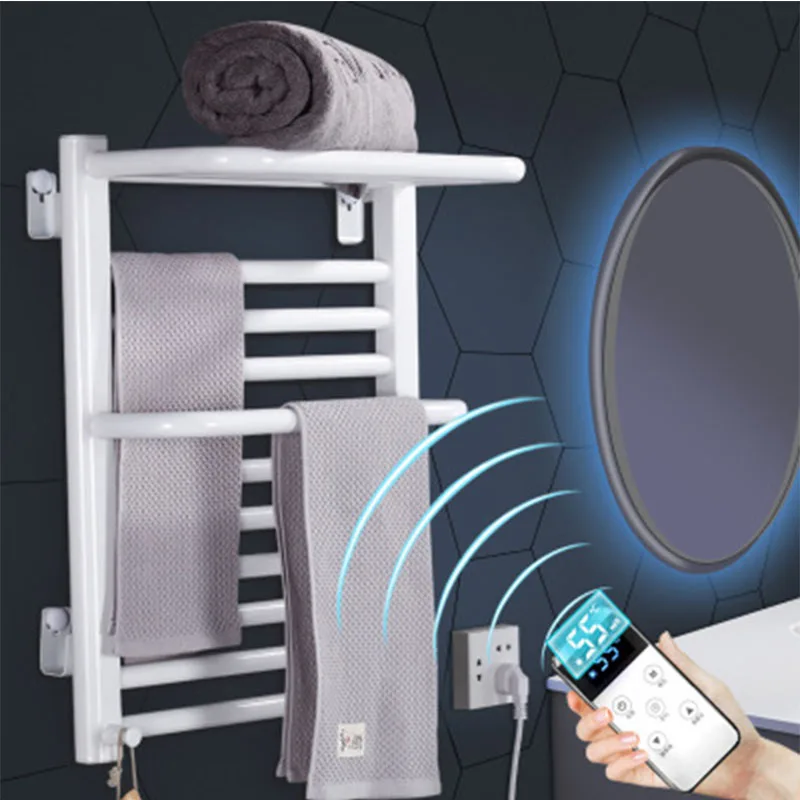 Pemanas Cerdas Suhu Konstan Pemanas Listrik Rak Handuk Rumah Tangga Kamar Mandi Toilet Rak Pengeringan Rak Handuk