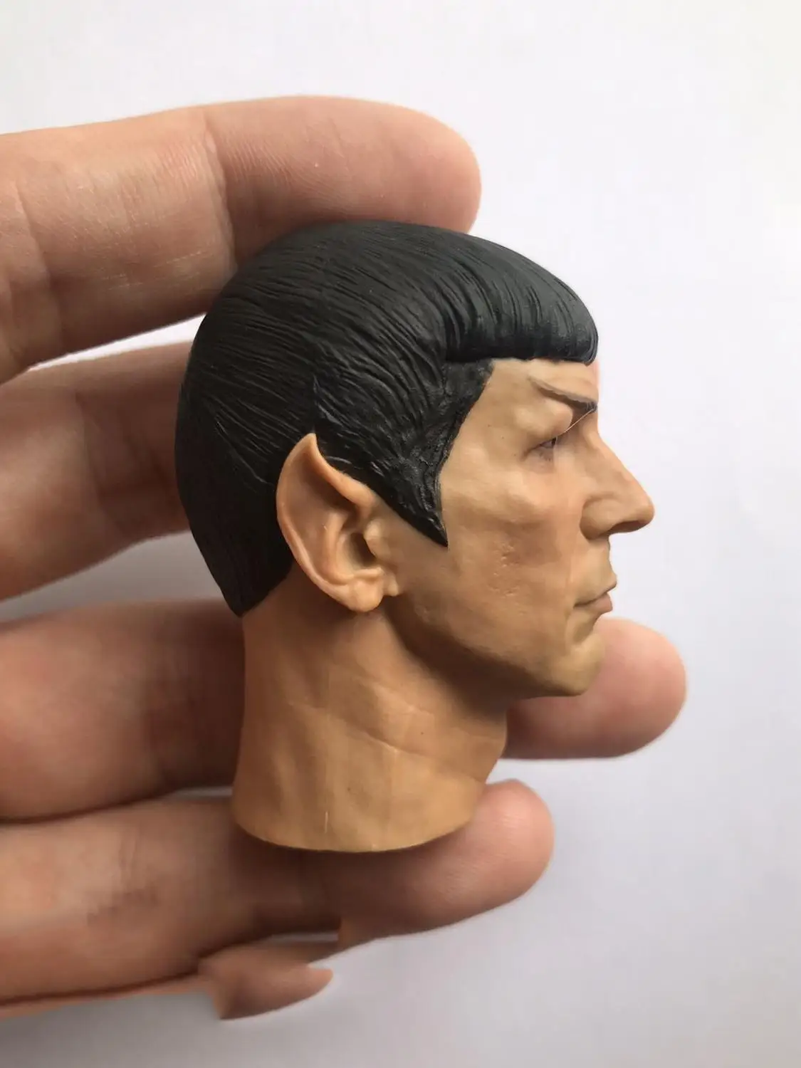 1/6 Scale Male Soldier TOS Spock Head Sculpt Stars For 12 Inch Action Figure Toy Collection