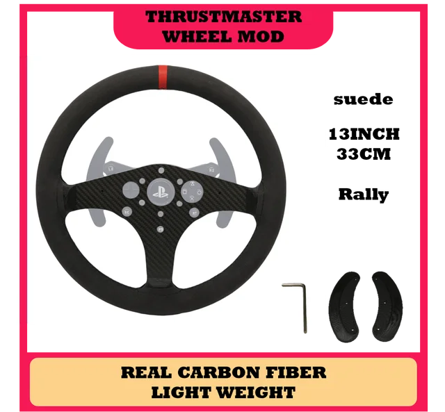 SIMPUSH Racing 13inch 33cm Rally steering Wheel MOD DIY sim racing  SIMRACING FOR Thrustmaster T300RS T300GT TGT T-GT - AliExpress 44