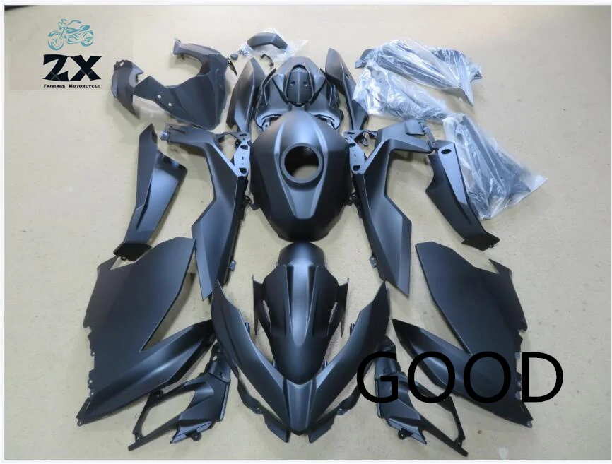 

Matte Black fairing Motorcycle fairings for NINJA 400 ninja400 2019 2018 2020 2021-22 injection cover ZXMT good