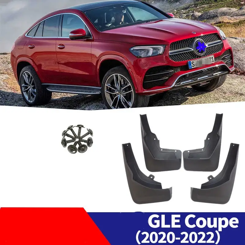 

4 шт., Автомобильные Брызговики для Mercedes Benz GLE Coupe W167 2020 2021 2022