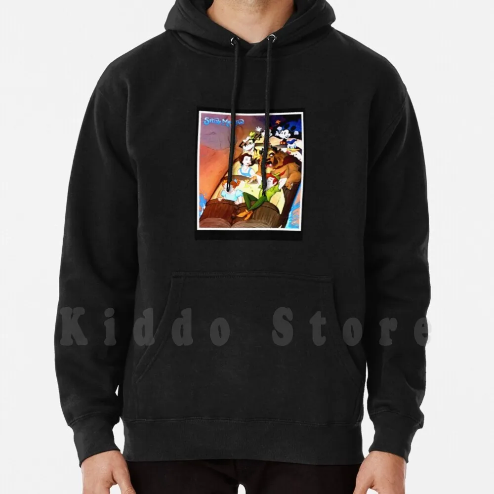 Spash Mountain Splash.mountain-Hoodies Long Sleeve Splash Mountain Splash Mountain Space Mountain