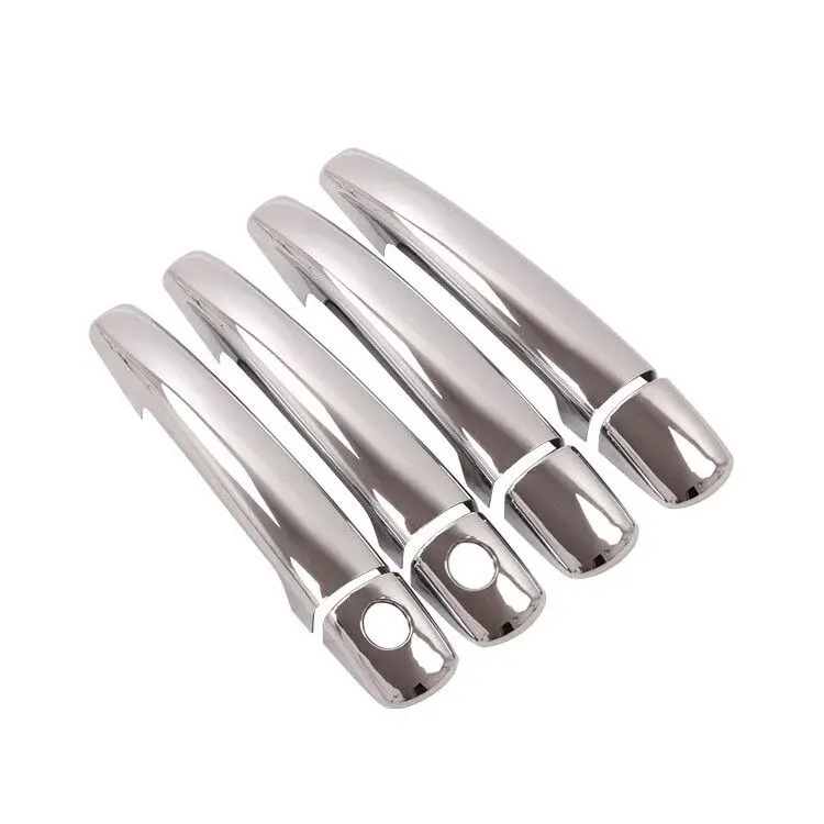 For Peugeot 5008 MK1 2008 2009 2010 2011 2012 2013 2014 2015 2016 Chrome Car Door Handle Cover Trim Styling Accessories Stickers