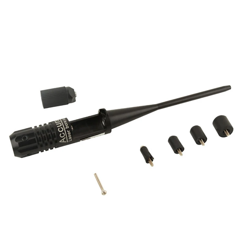 Adjustable Adapters Rifles Red Laser Bore Sighter Collimator Kit For .22 to .50 Caliber Rifies Laser Sight Set with Boxes