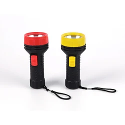 LED Flashlight, Bright and Durable, Plastic Lightweight Flashlight Battery Powered, Use for Emergencies, Camping, Outdoor