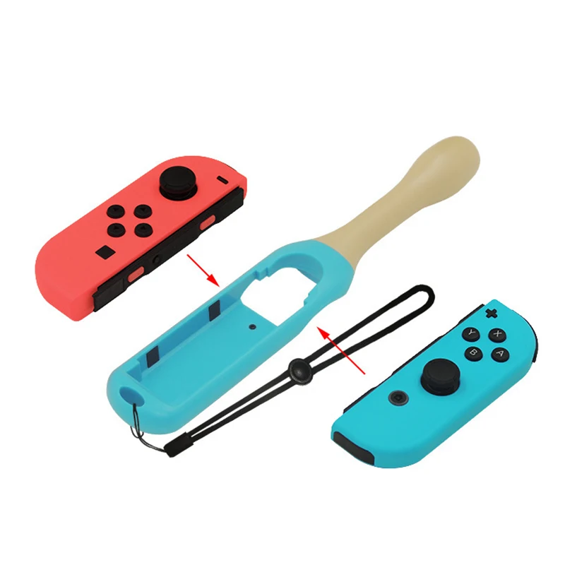 Para nintendo switch alegria contras lidar com tambor vara aperto para alegria contras taiko jogo baqueta