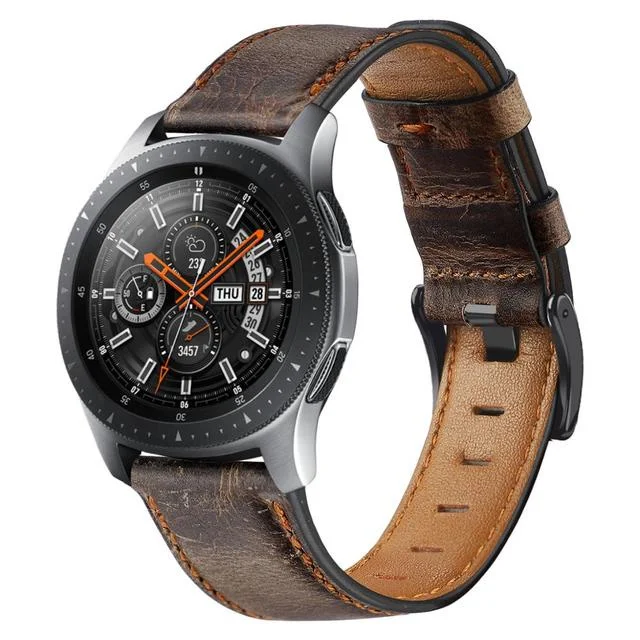 High Quality Genuine Leather Quick Release Watch Strap 20mm 22mm band For Huawei Watch GT GT2E GT2 PRO Honor Magic 2