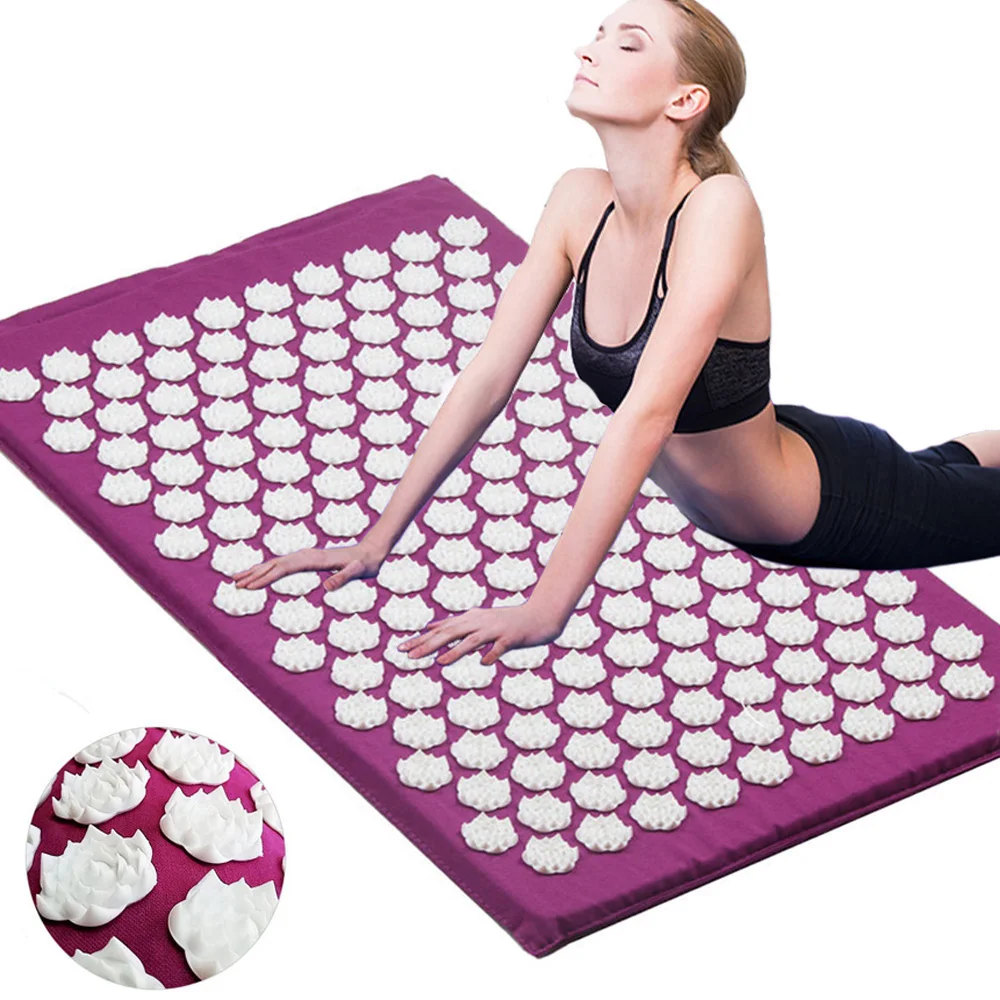 

Acupuncture Cushion Massager Back Foot Body Massage Relieve Stress Pain Acupuncture Yoga Mat Shiatsu Massage Pad Relaxation Mat