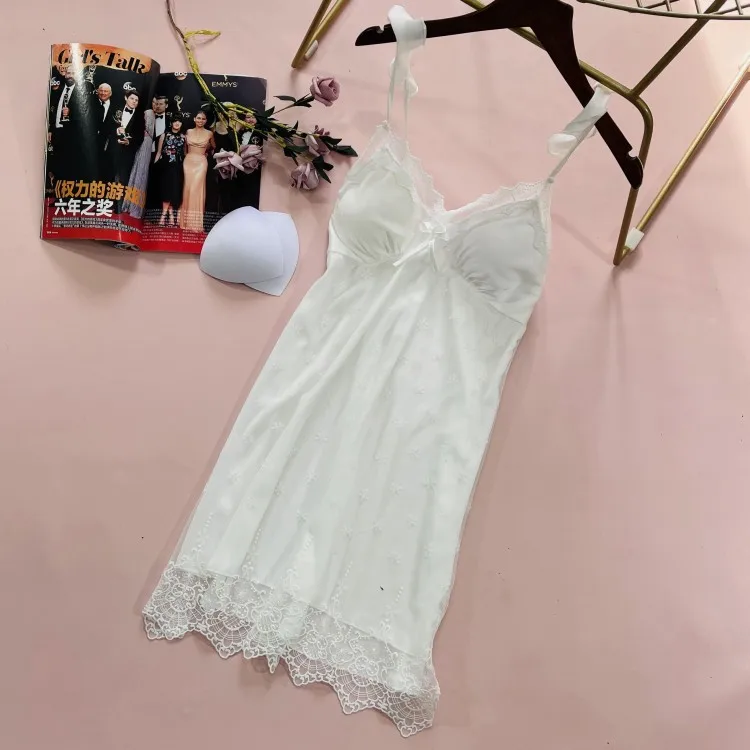 2PCS Nighty & Robe Anzug Satin Frauen Robe Set Kimono Kleid Casual Intimate Dessous Druck Hause Kleidung Sexy Nachthemd nachtwäsche – Detail 12