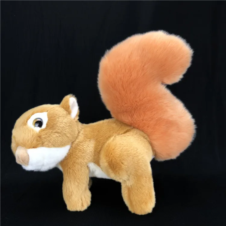 new toy lovely brown squirrel plush toy about 30cm cartoon squirrel soft doll birthday gift w1227