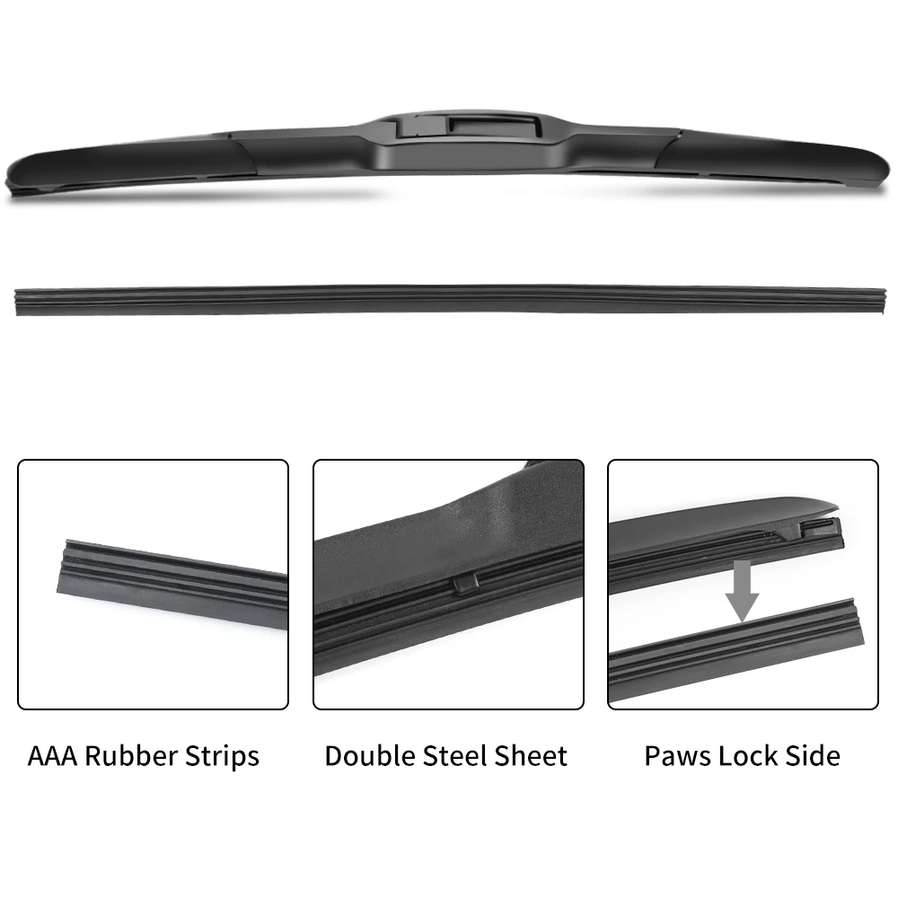 MIKKUPPA Front Wiper Blades For Hyundai Tucson TL 2016 2017 2018 2019 2020 High Quality Windshield Windscreen