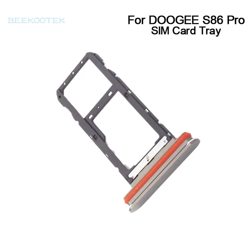 New Original DOOGEE S86 SIM Card Tray Slot SIM Card Tray Holder Repair Replacement Parts For doogee S86 pro 6.1Inch Smartphone