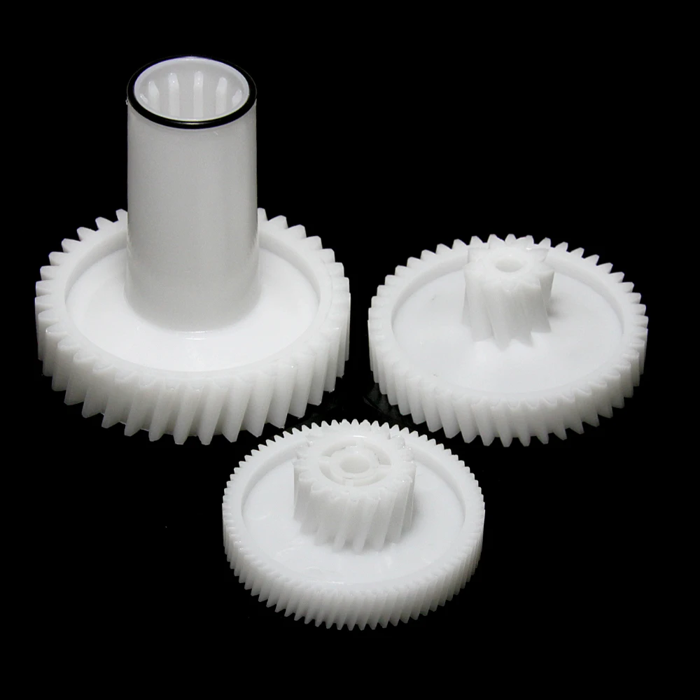 1 Set Meat Grinder Gears Mincer White Plastic Pinion for RMG 1205 Kitchen Spare Parts for Home Appliance