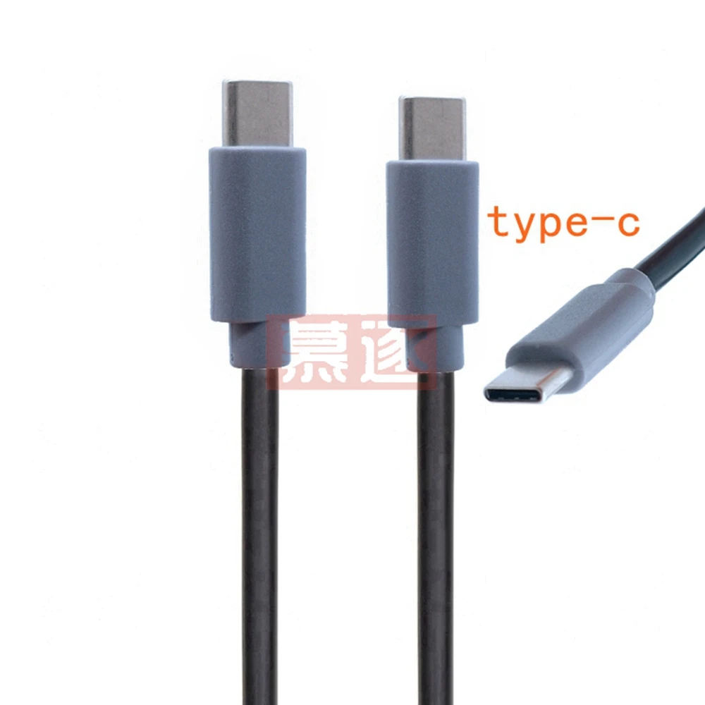 1 قطعة USB نوع C 3.1 ذكر إلى USB Type-C 3.1 ذكر التوصيل محول OTG محول الرصاص كابل البيانات ل ماك بوك المحمول 25 سنتيمتر/1 متر 3ft