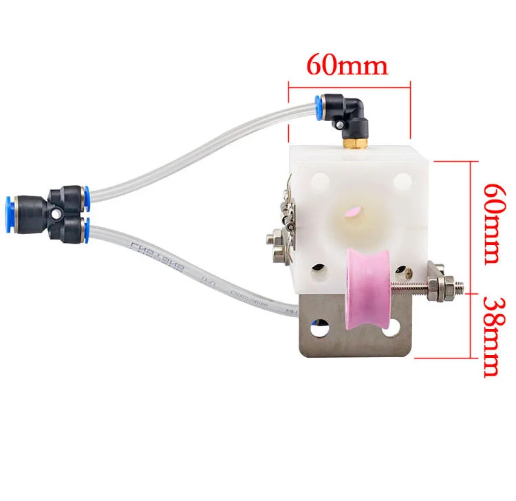 Extrusora de agua, secador seco de una sola sección, Ojo de porcelana, bayoneta, cable y boquilla de soplado, línea de boquilla de soplado