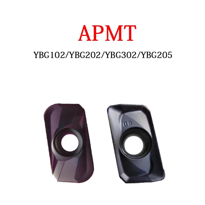 APMT APMT1135 PDR APMT1604 APMT1135PDR APMT 160408 PDER APMT 160416 PDER DR YBG102 YBG205 YBG202 Ferramentas de corte CNC Inserções de torneamento