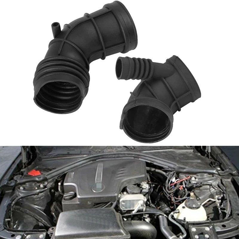 2Pcs Car Air Intake Pipe Hose For-BMW E46 320I 325I 323I 13541435627 13541705209