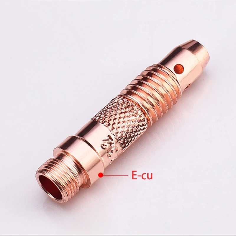 Soplete de soldadura de argón, consumible de electrodo de tungsteno, cuerpo de pinza SR17/18/26, soporte de grafito, WP18, WP17, WP26, 10 piezas