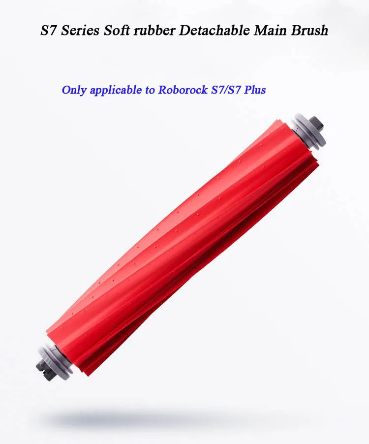Original Roborock S7 Accessories  Detachable Rubber Main Brush