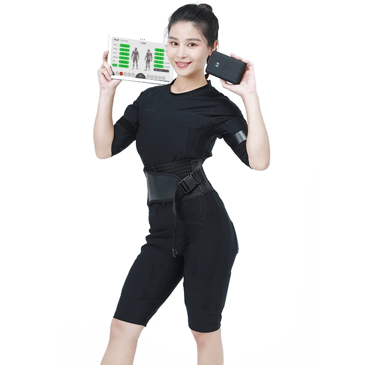 Weight Loss Muscle Workout EMS Suit Vest Machine With Energy Box For Women Or Men