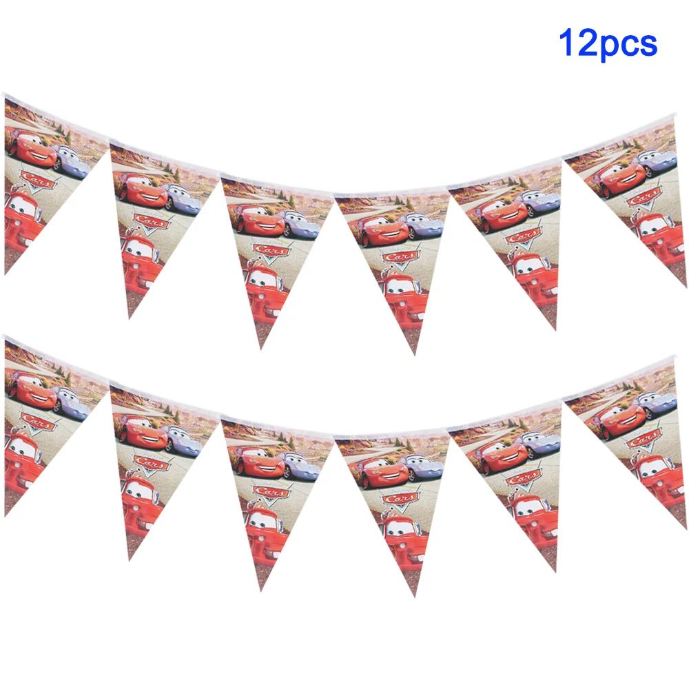 Disney McQueen Cars Theme Boy Birthday Decorations Cup Plate Tablecloth 44/81/36/69/80Pcs Baby Shower Party Hot Sale Supplies