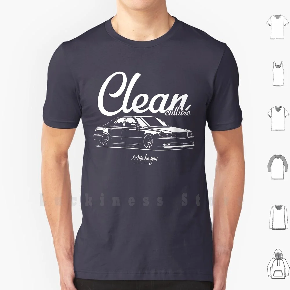 Clean Culture T Shirt 6xl Cotton Cool Tee Cars Automotive Automobile Stance Sportcar Japan Drift Legend Supercar Supercars
