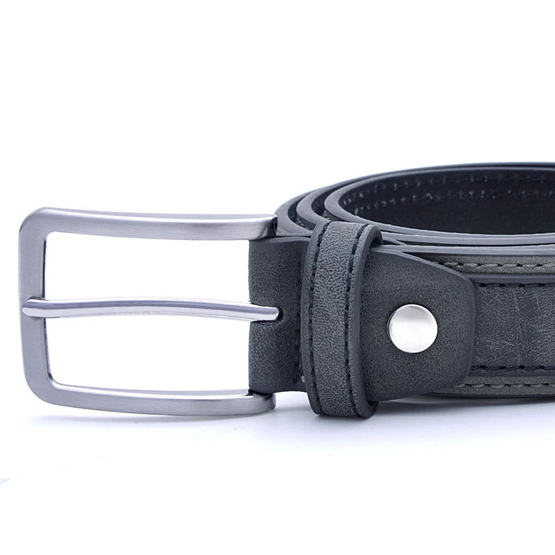 Men Leather Belt For Jeans Luxury Strap Western Designer Male Waist Trouser Belts Fashion Classic Vintage Pin Buckle