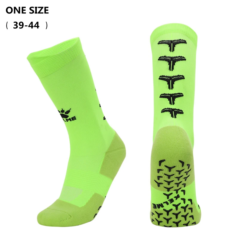 KELME Fußball Basketball Socken Chinesische Gedenk Version Handtuch-Sohle Nicht-Slip Silikon Socken Mittel Rohr Socke 9896318