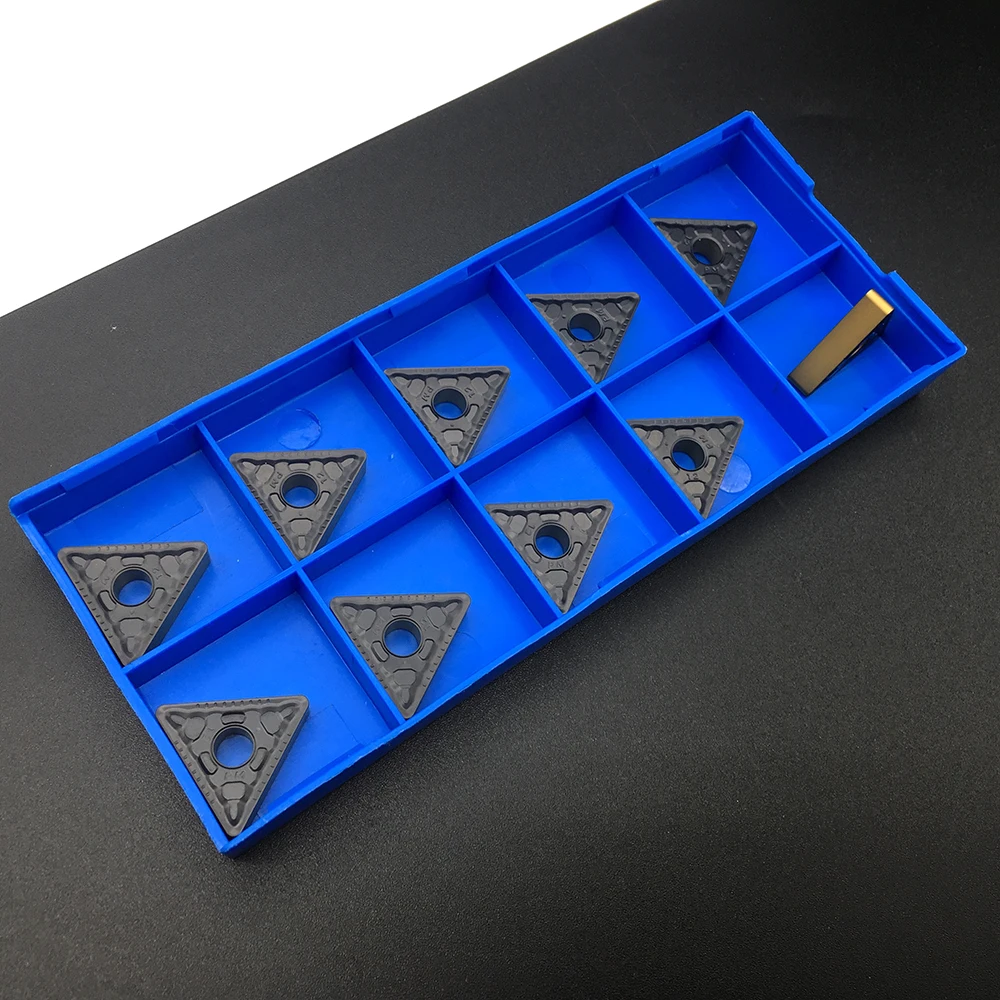 Chất Lượng Cao Tiện Dụng Cụ 10 Chiếc TNMG220412 Tối PC4225 Bên Ngoài Dụng Cụ Xoay Carbide Lắp Cao Cấp Dụng Cụ Quay Rau
