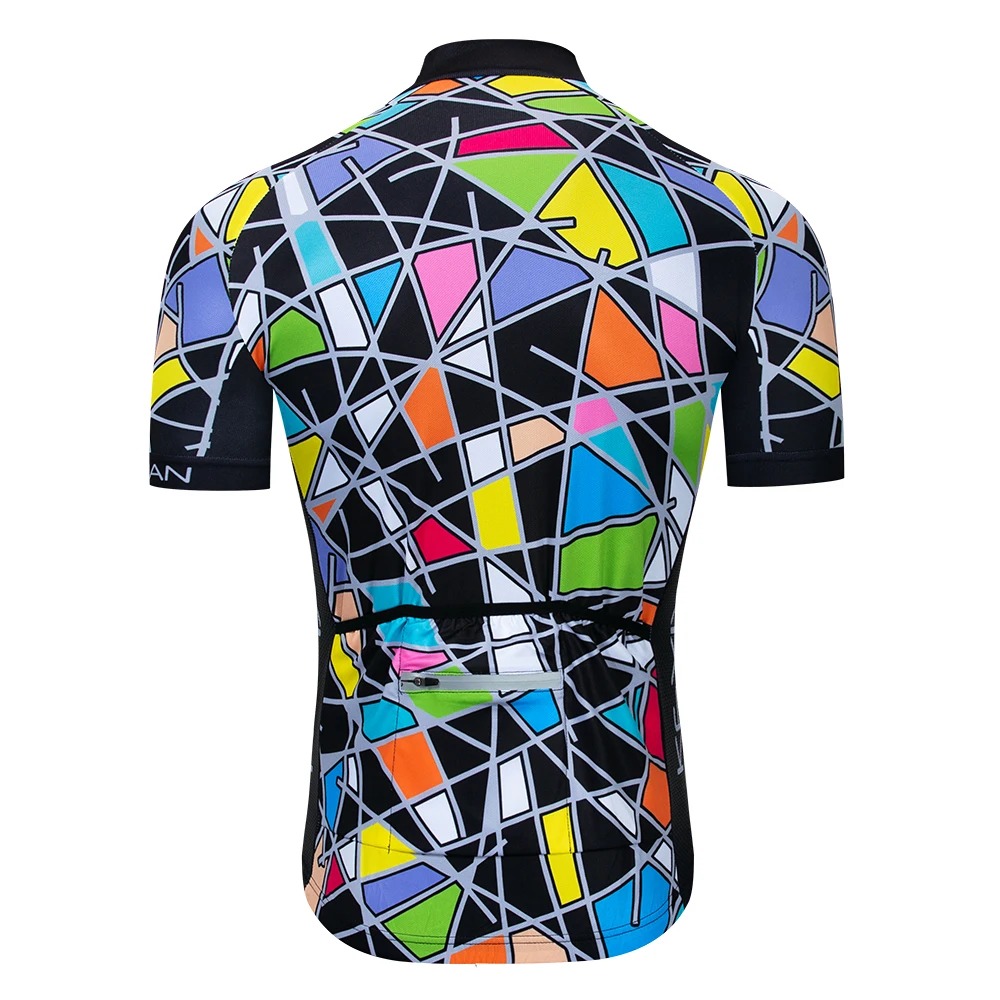 2025 KEYIYUAN Men Short Sleeve Cycling Jersey Road Bike Clothing Team Bicycle Shirt Riding MTB Triathlon Tops Maglia Ciclismo