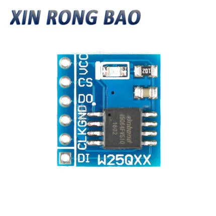 W25Q32 32Mbit / W25Q64 64Mbit / W25Q128 128Mbit 8MByte FLASH storage Module SPI Interface  BV FV STM32 code