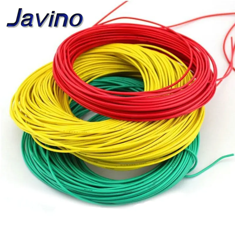 10 Metri 18/20/24AWG Elettronico Cavo di Rame Stagnato 22/26AWG Cavo Led Isolati in Pvc Filo UL1007 estensione Collegare Il Filo