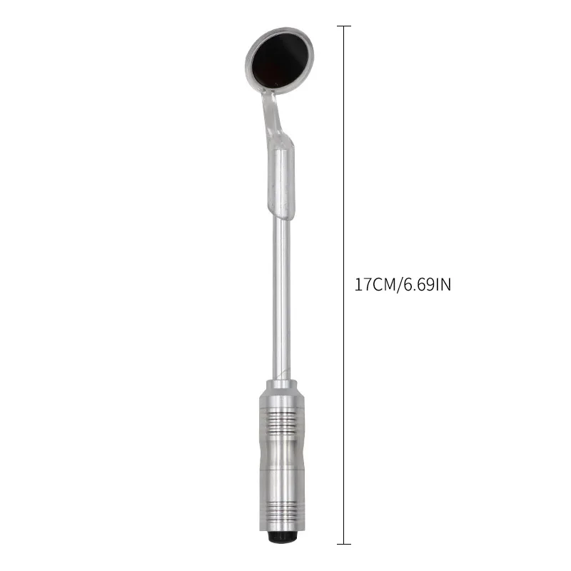 1pc Reusable Oral Health Care Bright Durable Dental Mouth Mirror with LED Light Oral Hygiene Care Tool