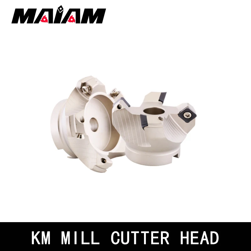 km k12 cutter head shock-resistant k12 face mill cutter head for SEHT1204 SEHT 12 04 milling cutter insert 50 63 80 100 160 200