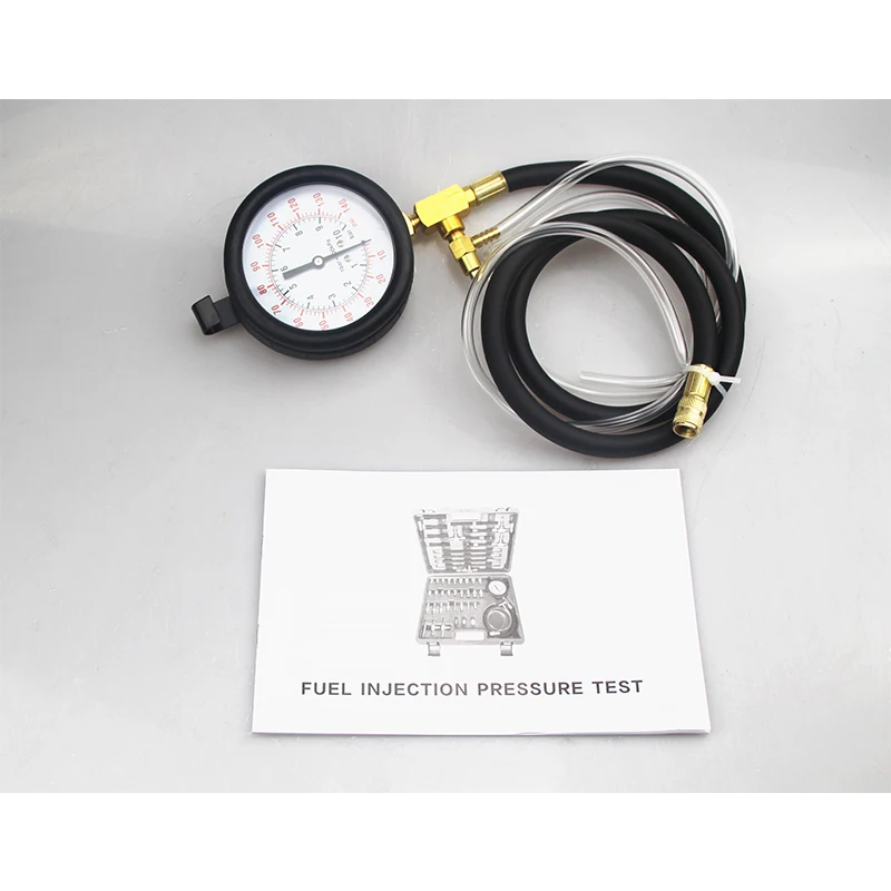 New TU-443 Deluxe Manometer Fuel Pressure Gauge Engine Injection Testing Kits