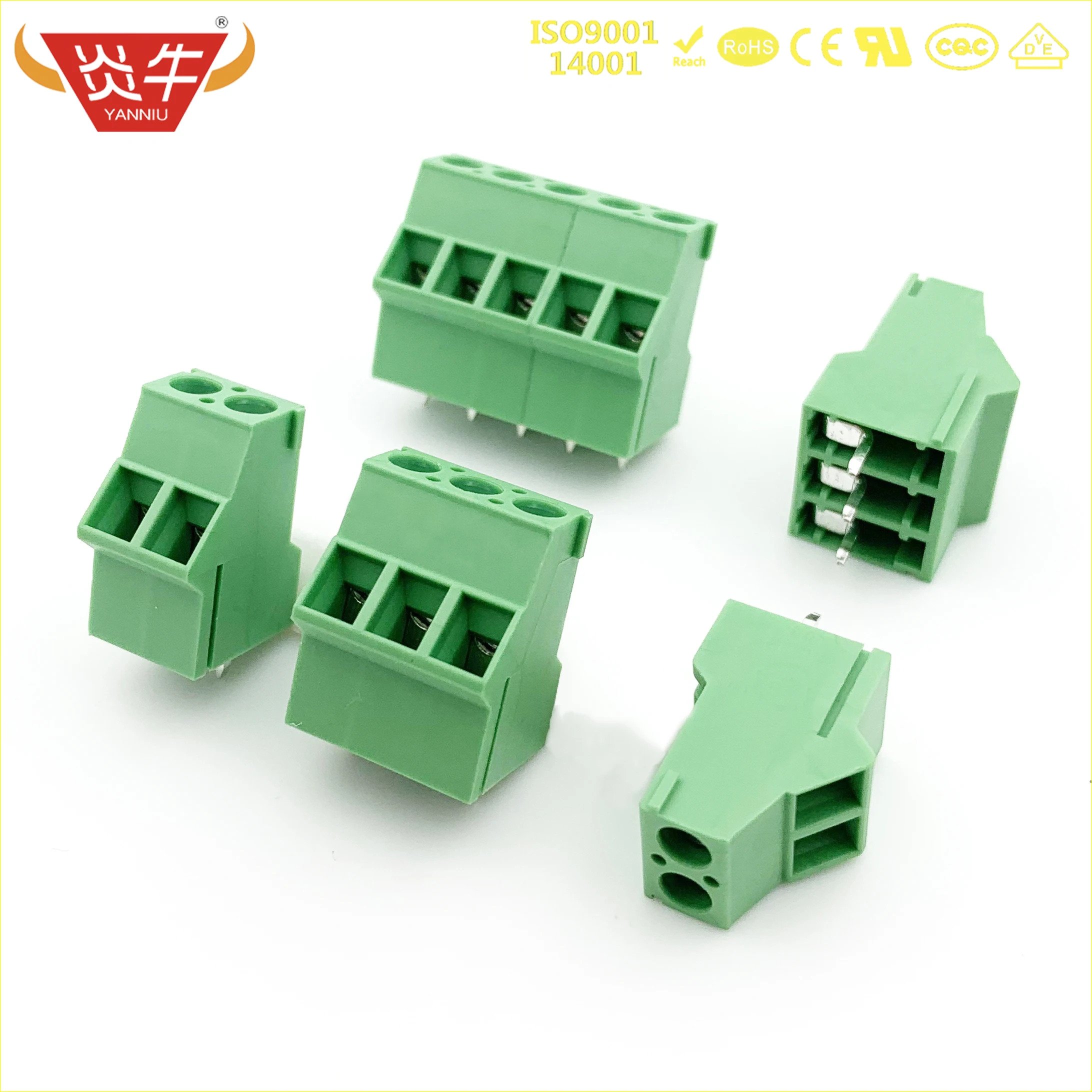 

50Pcs KF129S 5.08 2P 3PIN PCB UNIVERSAL SCREW TERMINAL BLOCKS DG504 5.08mm 2PIN 3P SMKDS 2,5/ 2-5,08 1705469 PHOENIX DEGSON