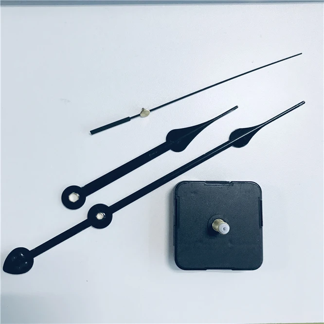 NEW M2188 Wall Clock Movement Mechanism Long Thread Axis Length 22mm Quartz Clock Step-Movement with hook and black hands