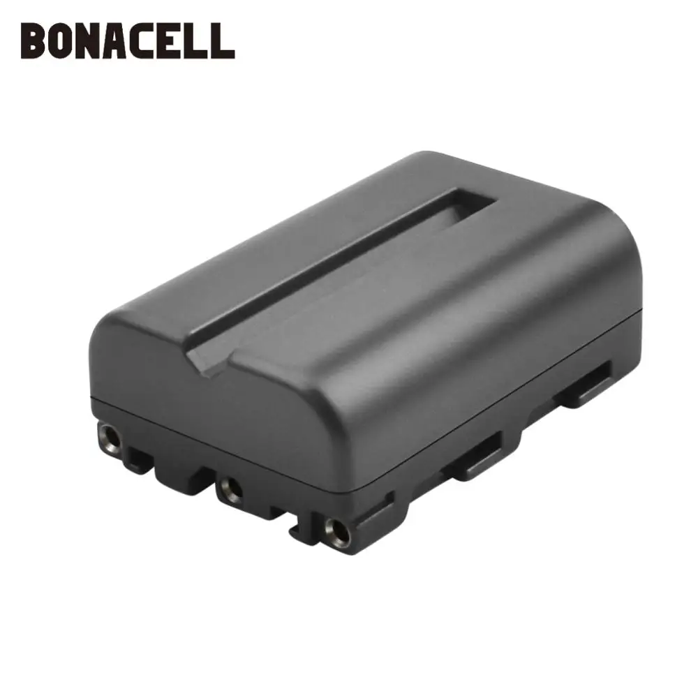 Bonacell 2400mAh NP-FM500H NP FM500H NPFM500H batteria per fotocamera per Sony A57 A58 A65 A77 A99 A550 A560 A580 batteria L50