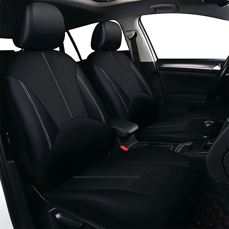 

Premium Car Seat Cover High Quality Waterproof Car Seat Cover PU Leather Universal Size Car Seat Cover For Gift