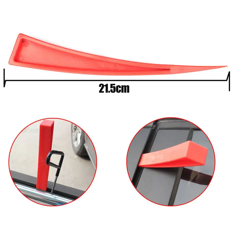 1 Pcs  Car Dent Repair Support Tool Door Wedge Sheet Metal Door Supporting Clip Protect Felt  Window Curve Wedge Tool