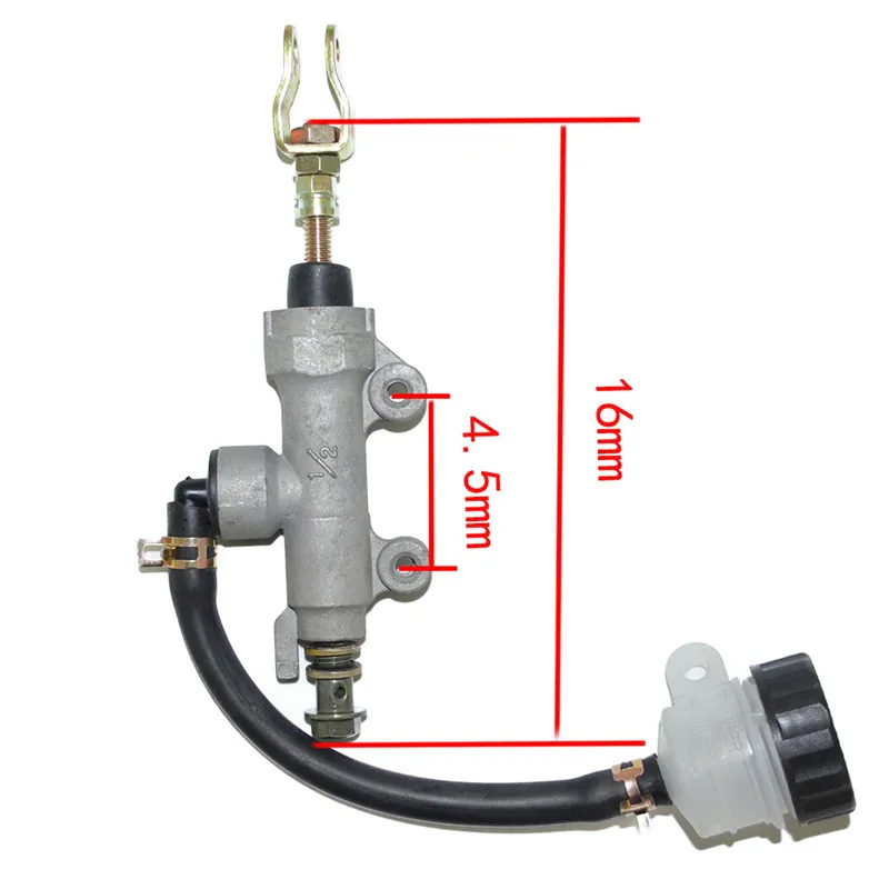 Motorcycle Brake Hydraulic Pump Rear Brake Pump Master Cylinder For HONDA CBR250 VT250 Hornet 250 CB400 CB-1 CBR400 VFR400 VTEC