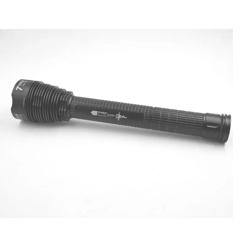 Trustfire TR-J18 LED Flashlight 5 Mode 8000 Lumens 7x XM-L2 U3 LED by 18650 or 26650 Battery Waterproof High Power Torch