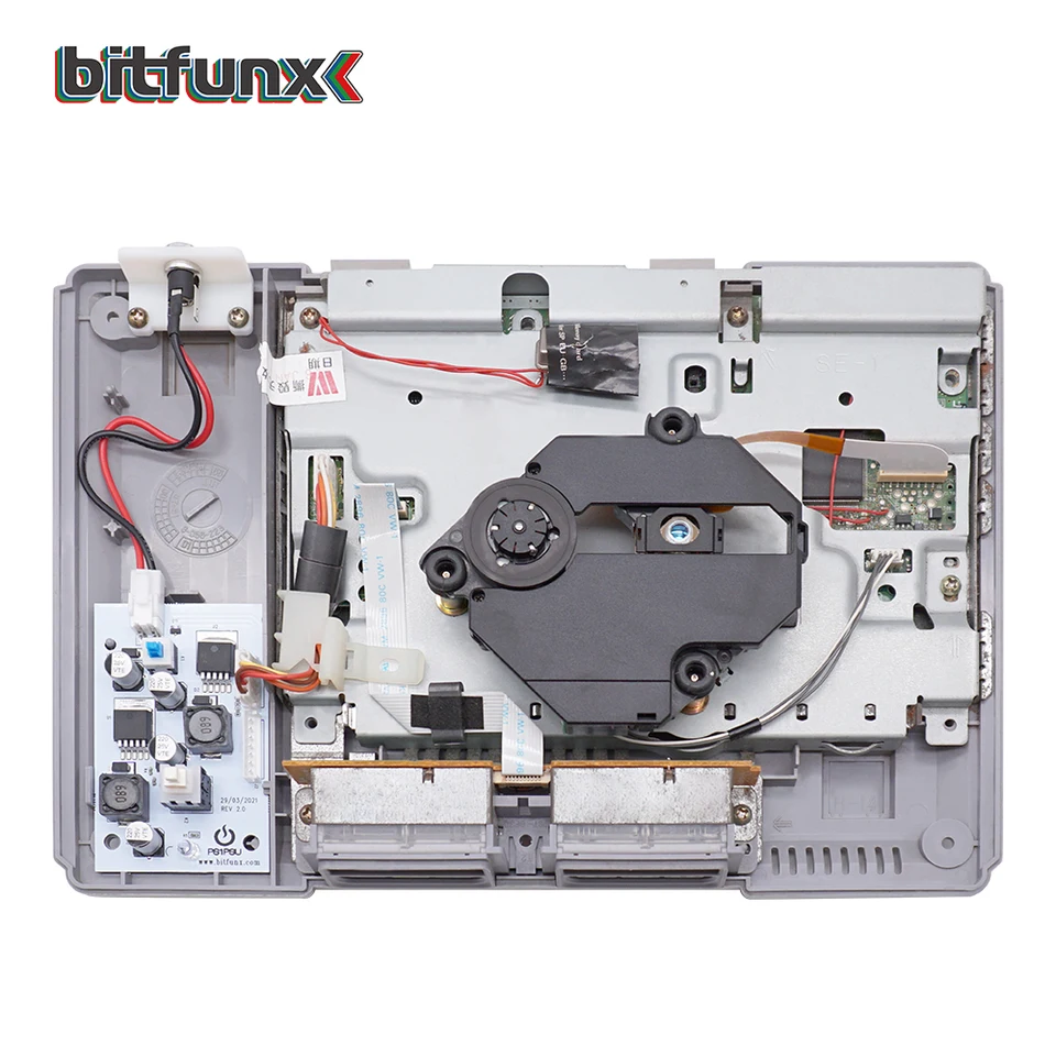 Bitfunx-PS1PSU Substituição de Alimentação, Console Fat para PS1