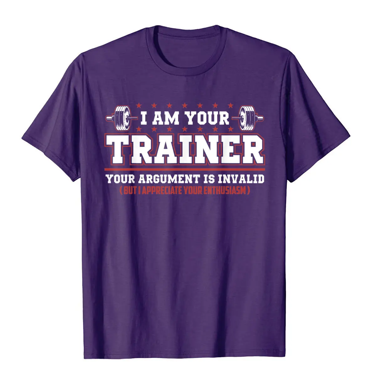 Funny Personal Trainer Shirts I AM YOUR TRAINER T-Shirt Tees Cheap Simple Style Cotton Men T Shirts Simple Style