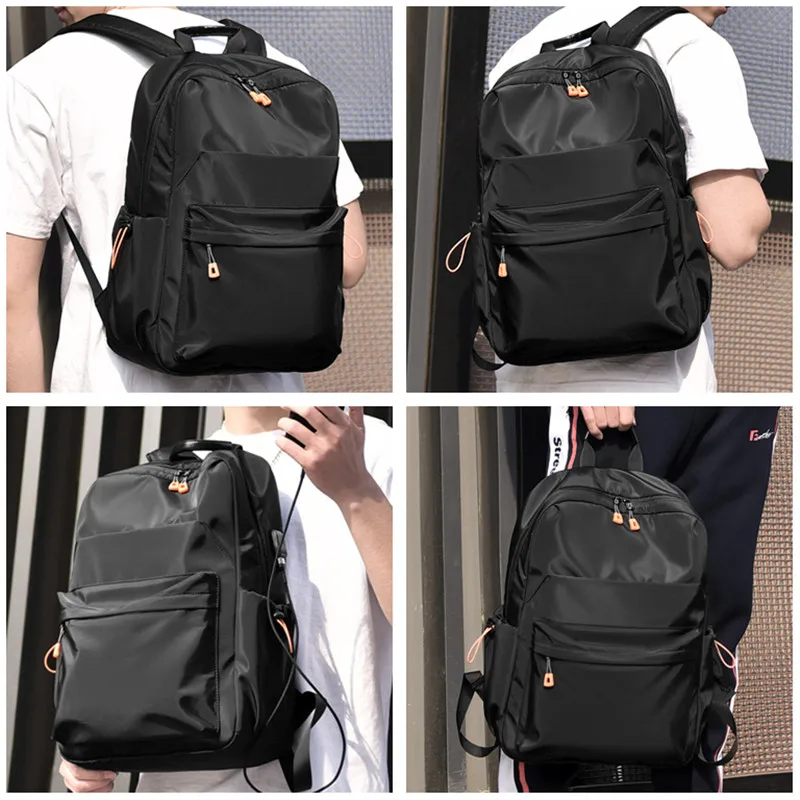 2024 New Business Travel Laptop Backpack Anti-theft Fashion Casual Oxford Cloth Waterproof Large-Capacity Student Backpack