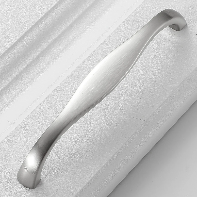 YUTOKO Schrankgriffe, Zinklegierung, moderne silberne Türgriffe, elegante Schubladengriffe, Knöpfe, Küchenmöbelgriff, Hardware 791 – Detail 8