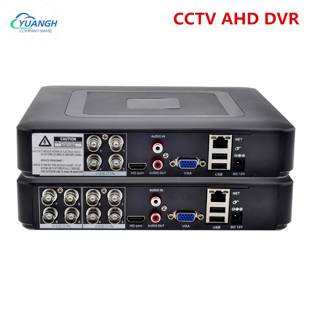 4CH 8CH CCTV Mini DVR 5 In 1 TVI CVI AHD CVBS IP Digital Video Recorder 5M-N AHD DVR For 5MP NVR Security Camera System